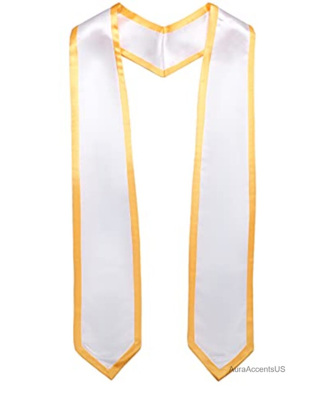 Graduation Honor Stole Classic Satin Polyester 72 Inch Unisex